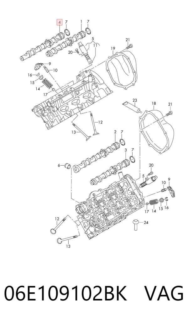  06E109102BK VAG
