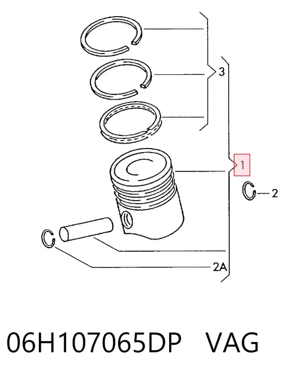  06H107065DP VAG