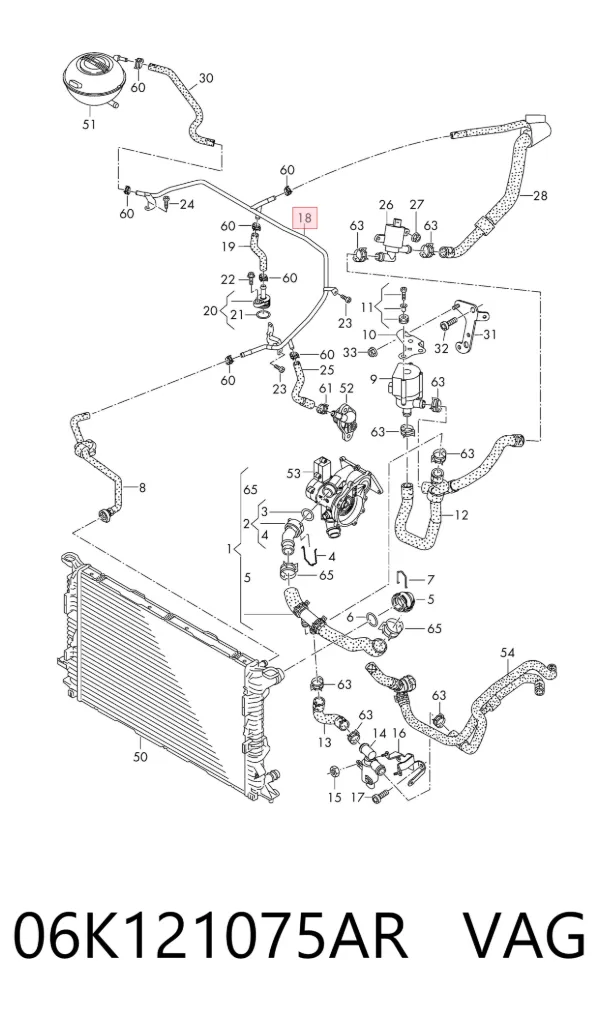  06K121075AR VAG