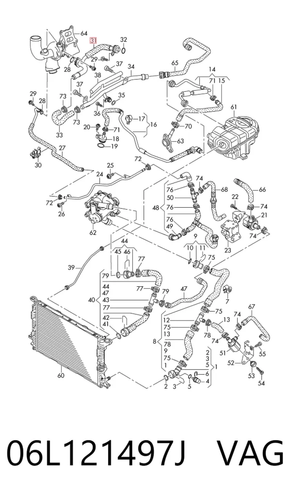  06L121497J VAG