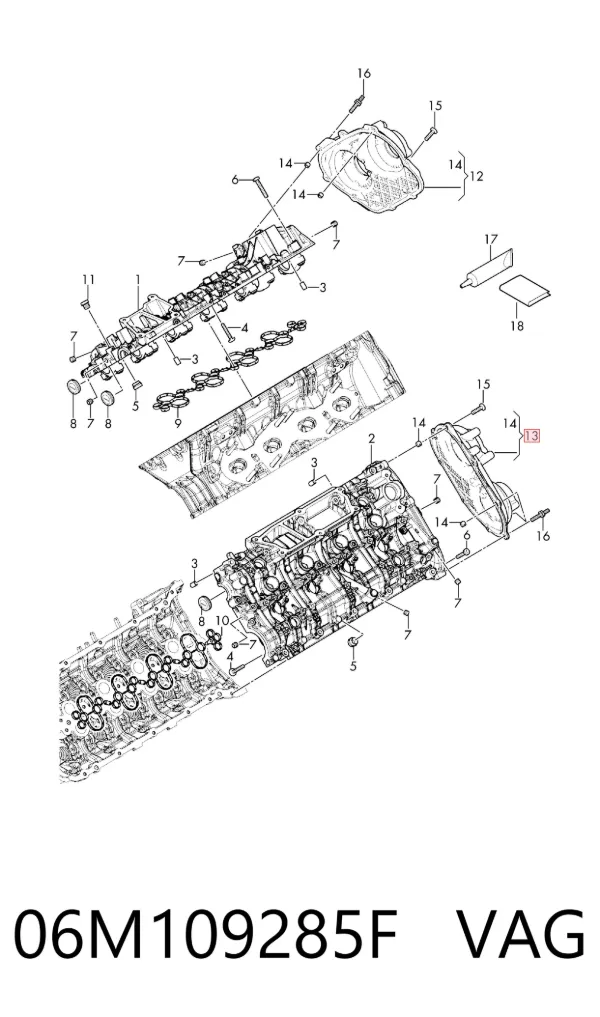  06M109285F VAG