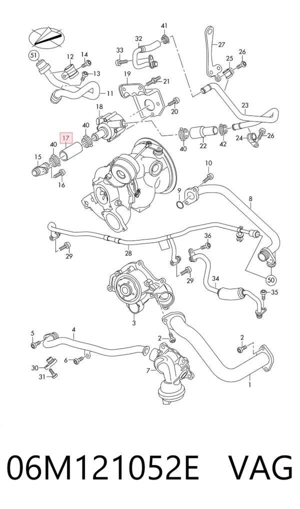  06M121052E VAG