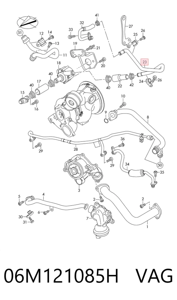  06M121085H VAG