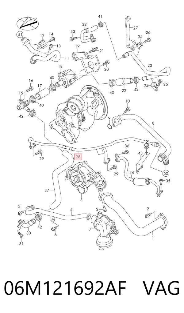  06M121692AF VAG