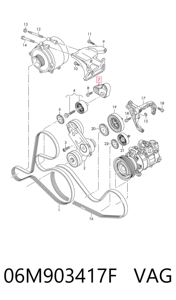  06M903417F VAG