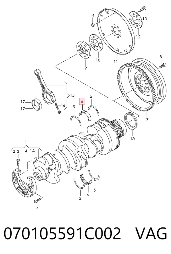  070105591C002 VAG