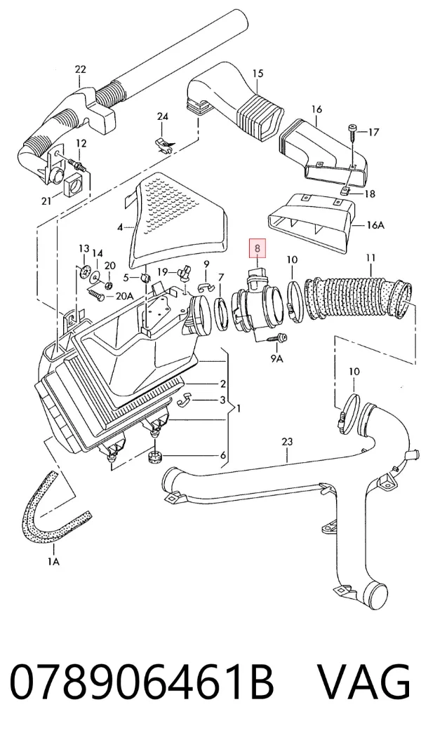 ДМРВ 078906461B VAG