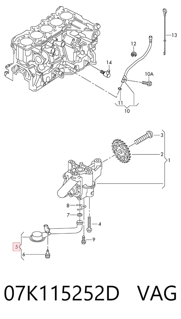  07K115252D VAG