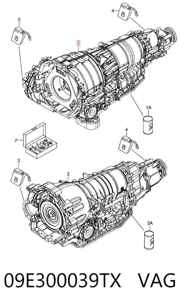 АКПП 09E300039TX VAG