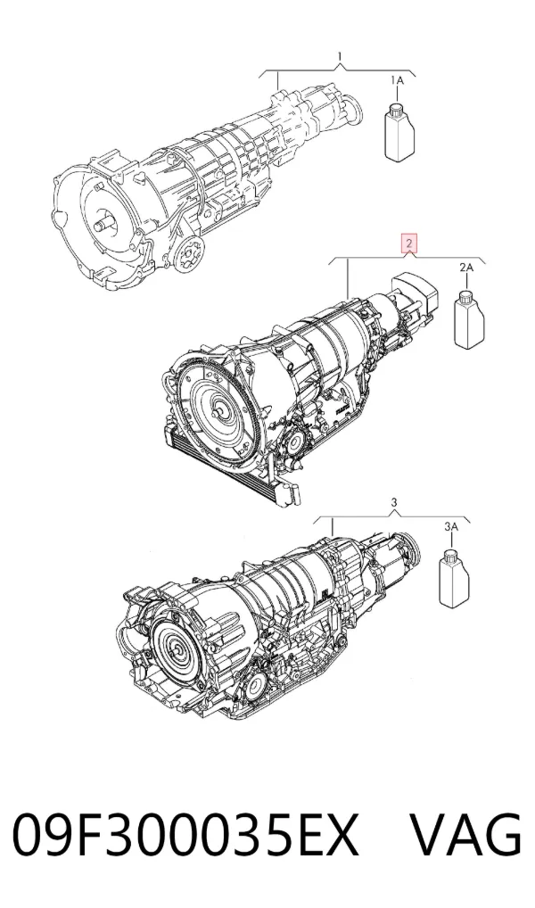 АКПП 09F300035EX VAG