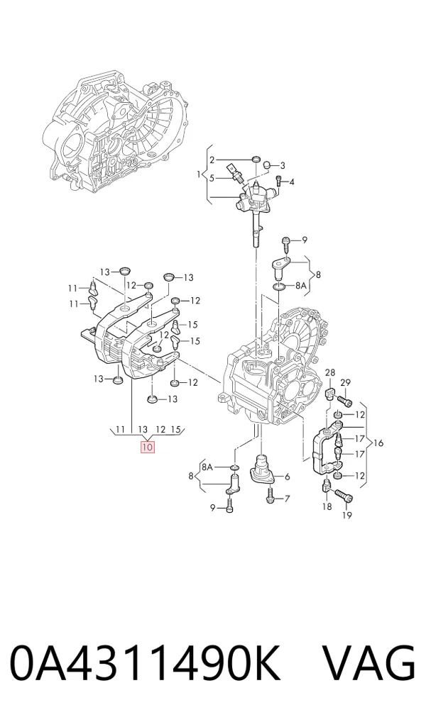  0A4311490K VAG