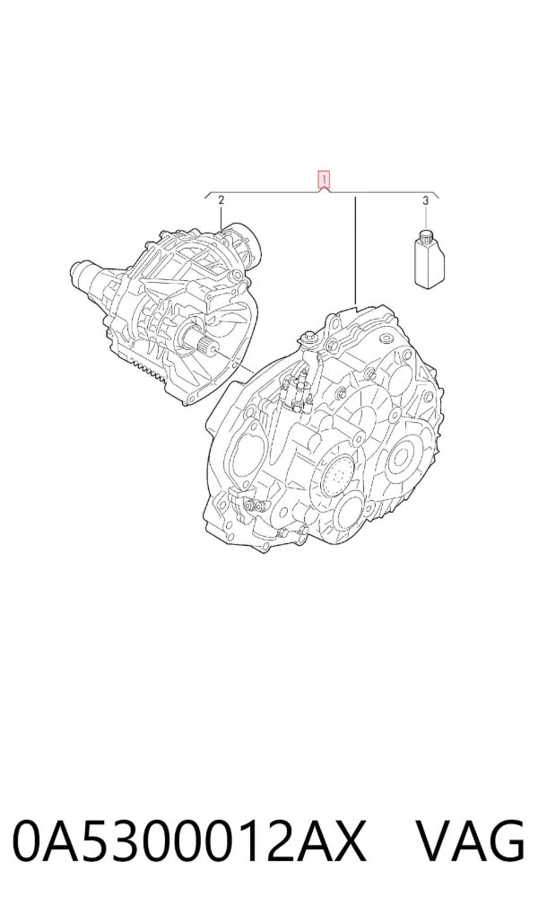 Коробка передач 0A5300012AX VAG