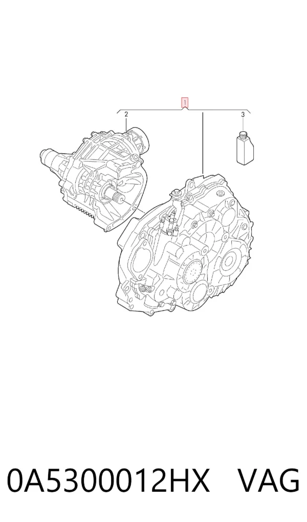 Коробка передач 0A5300012HX VAG