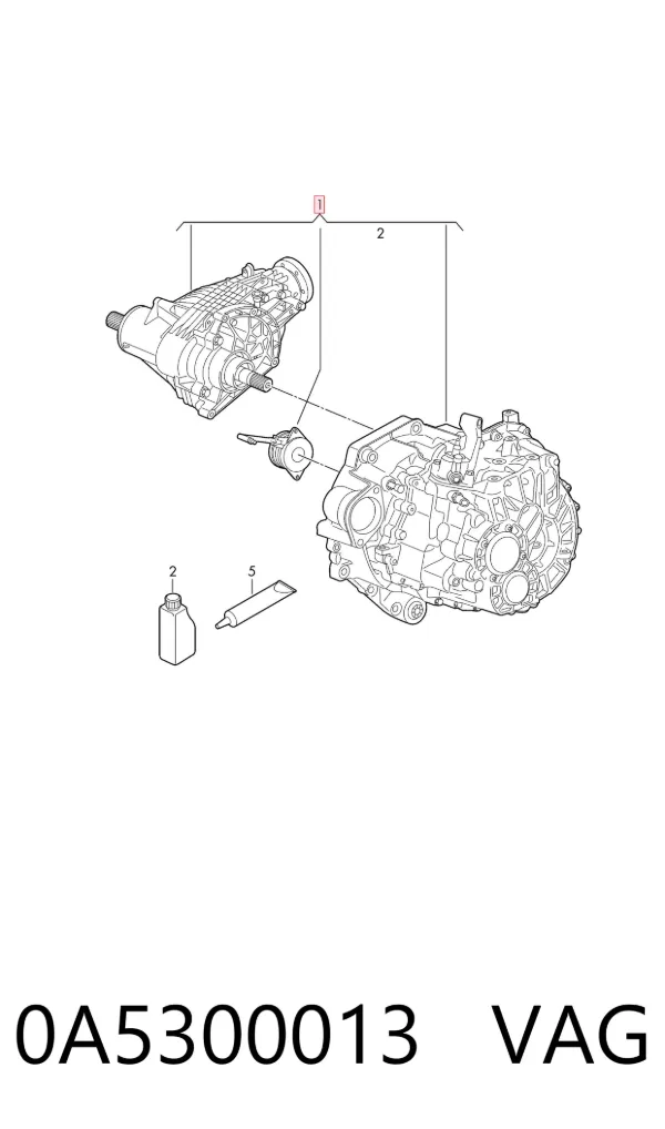 Коробка передач 0A5300013 VAG