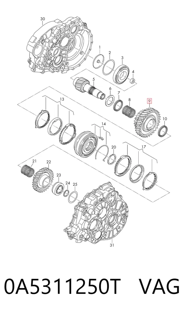 0A5311250T VAG