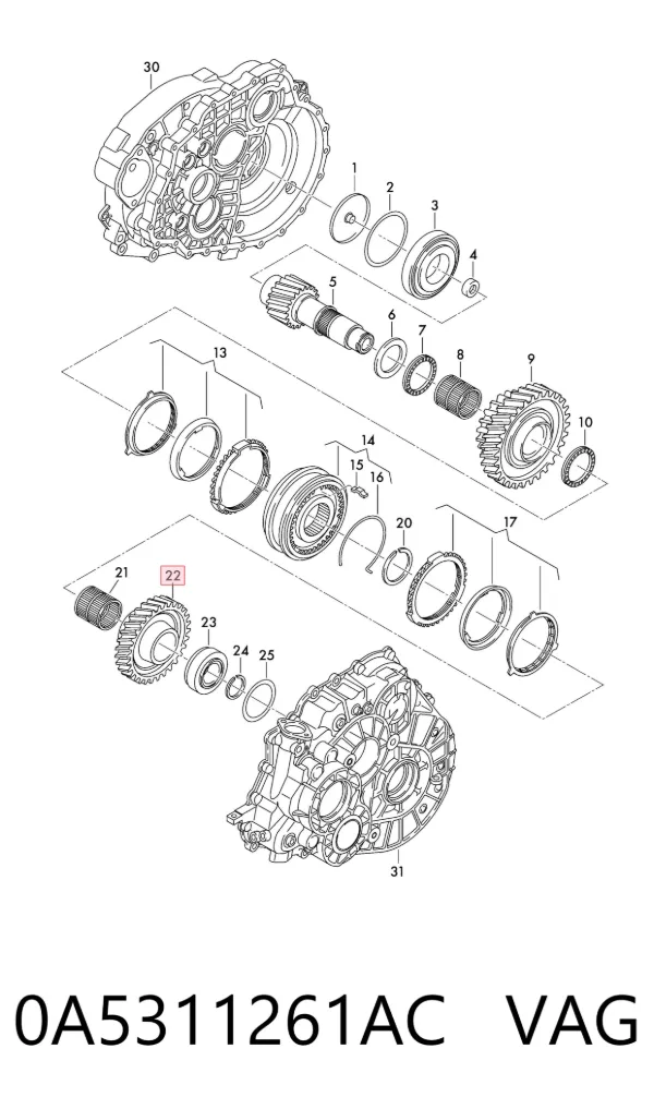  0A5311261AC VAG