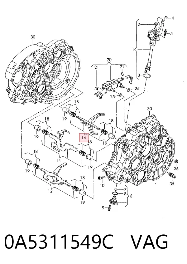  0A5311549C VAG