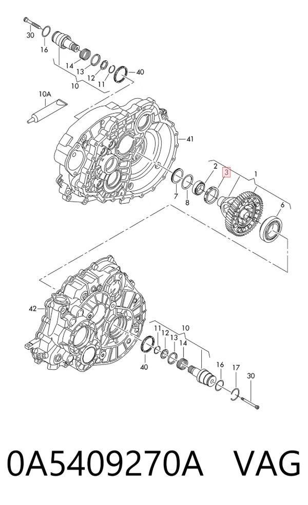  0A5409270A VAG