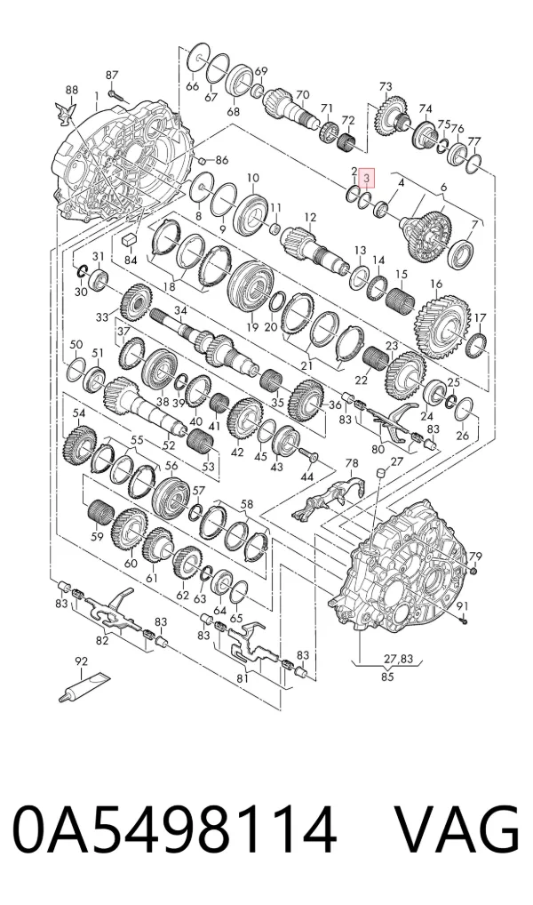  0A5498114 VAG