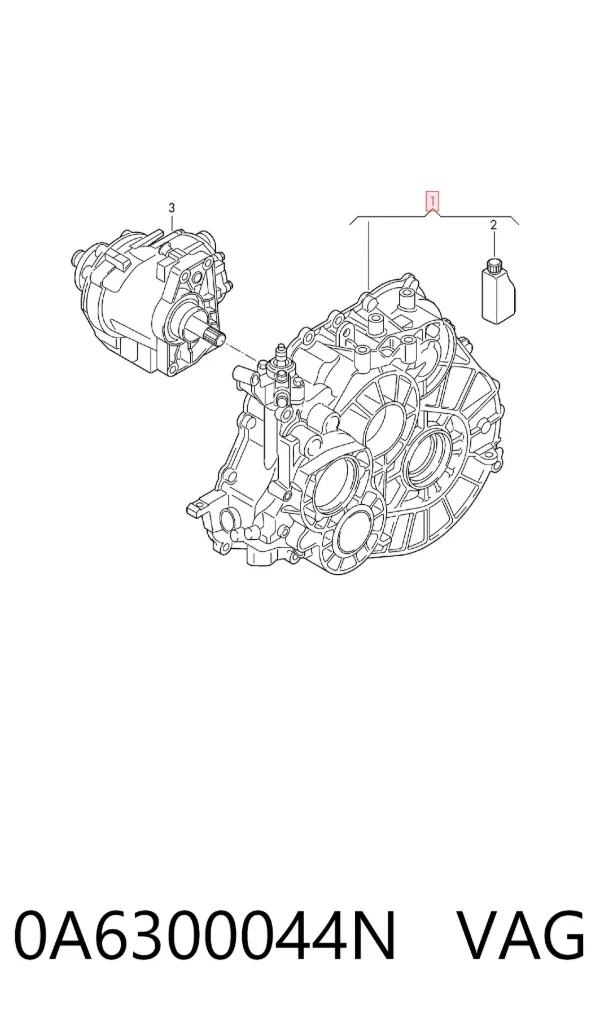 Коробка передач 0A6300044N VAG