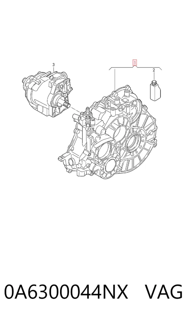 Коробка передач 0A6300044NX VAG