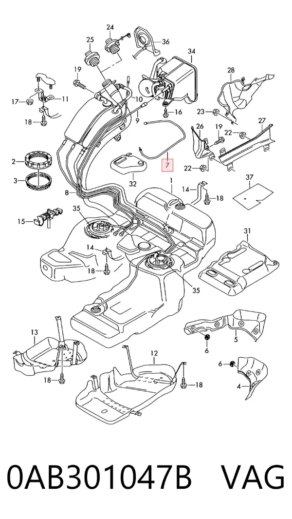  0AB301047B VAG