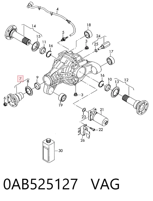  0AB525127 VAG