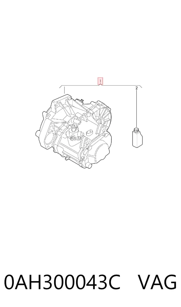 Коробка передач 0AH300043C VAG