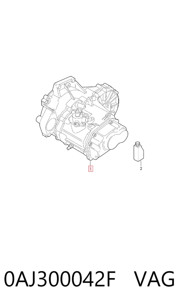 Коробка передач 0AJ300042F VAG