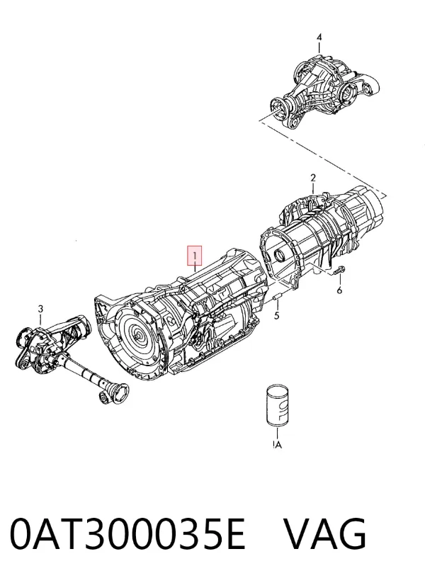 АКПП 0AT300035E VAG