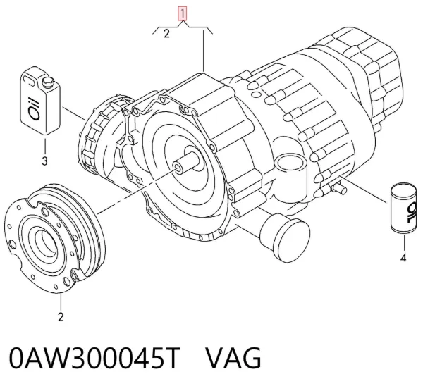 АКПП 0AW300045T VAG