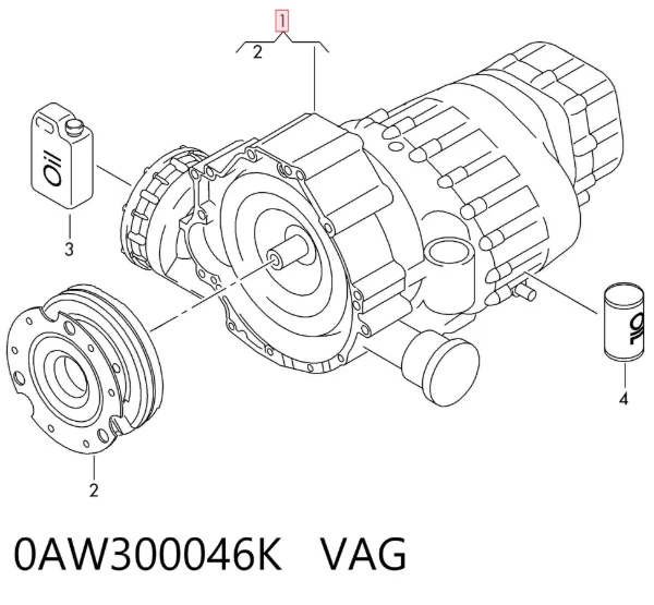 АКПП 0AW300046K VAG