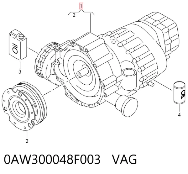 АКПП 0AW300048F003 VAG