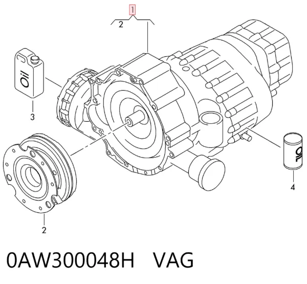 АКПП 0AW300048H VAG