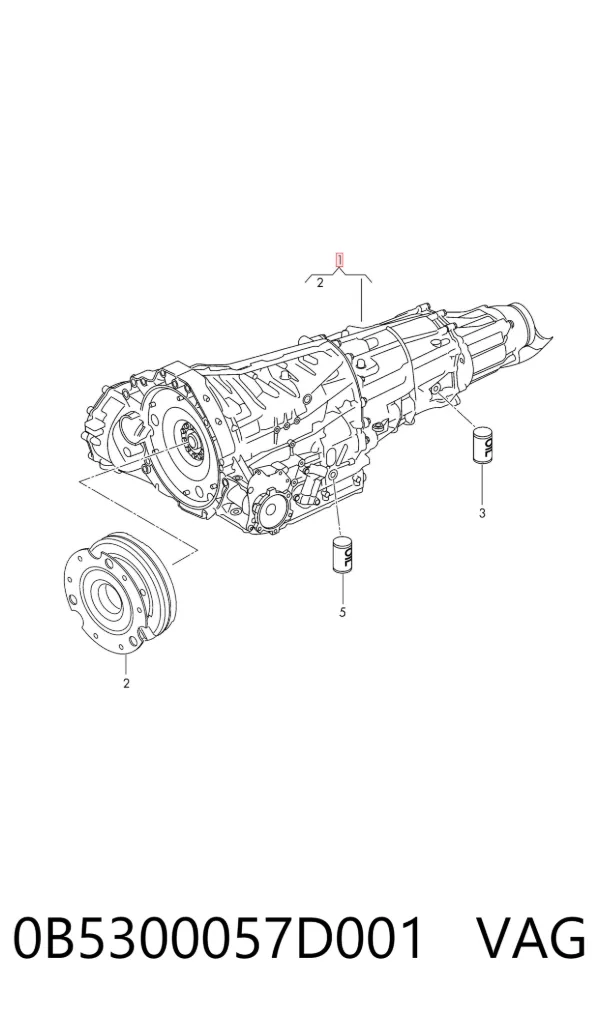 АКПП 0B5300057D001 VAG