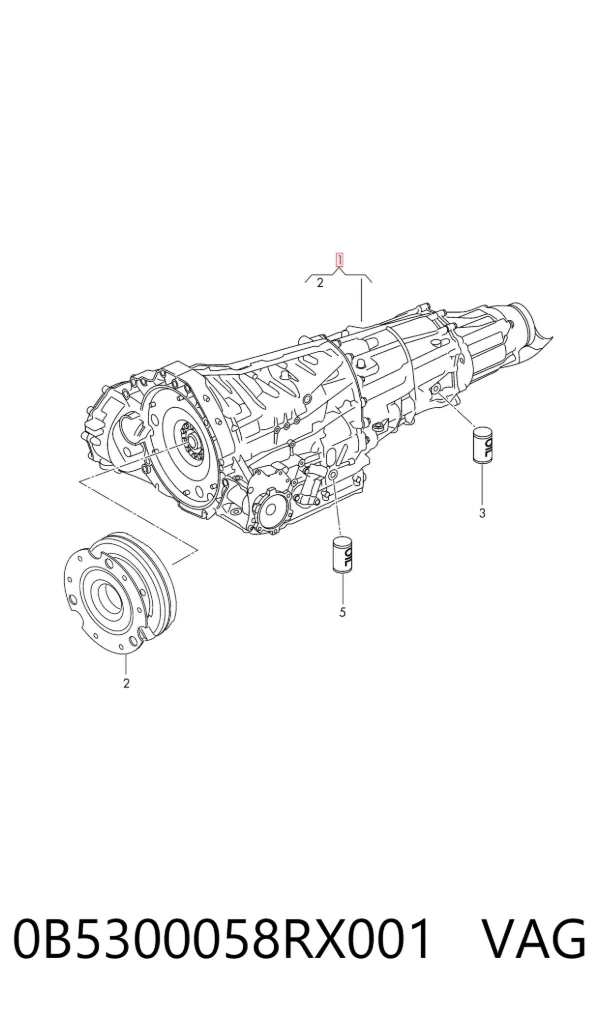 АКПП 0B5300058RX001 VAG