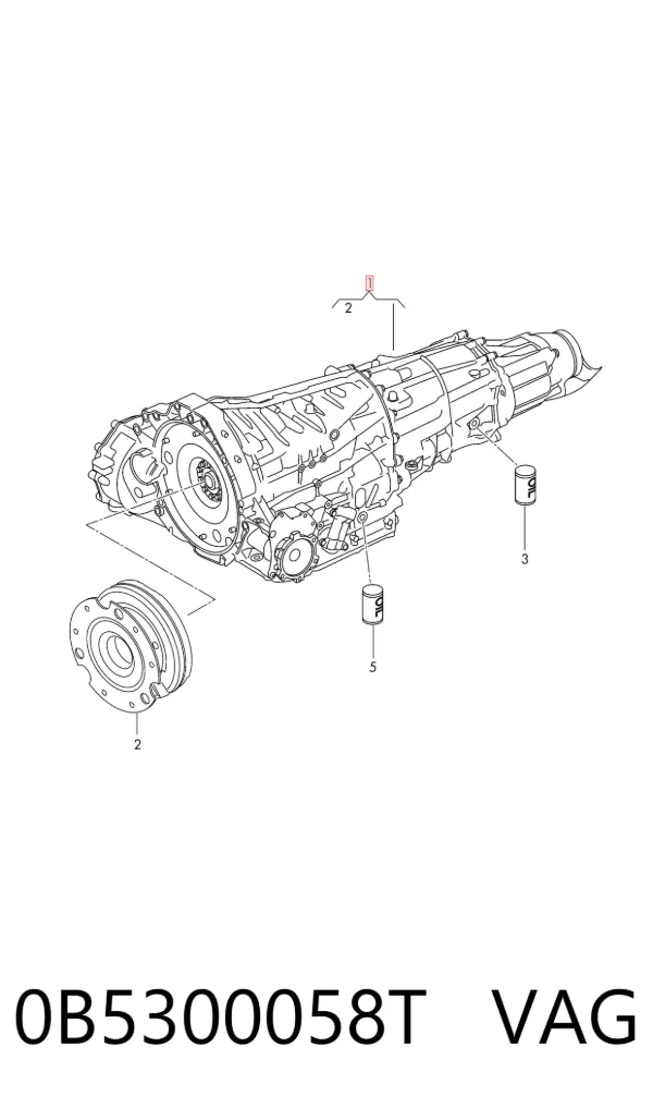 АКПП 0B5300058T VAG