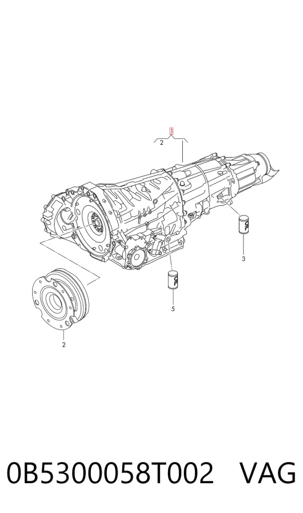 АКПП 0B5300058T002 VAG