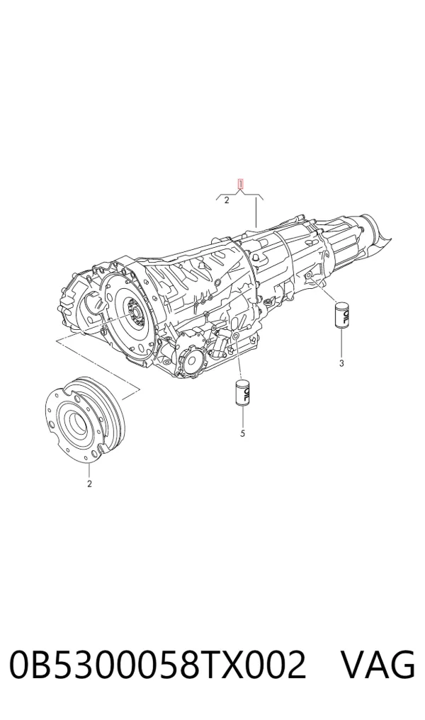 АКПП 0B5300058TX002 VAG