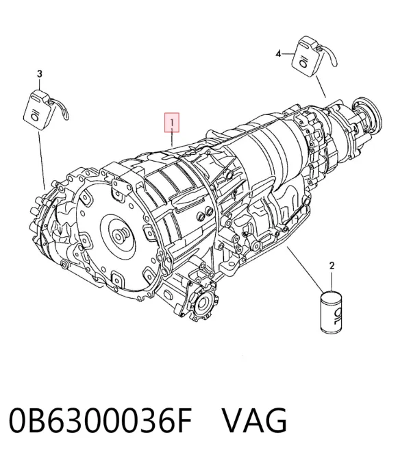 АКПП 0B6300036F VAG