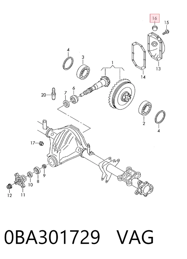  0BA301729 VAG