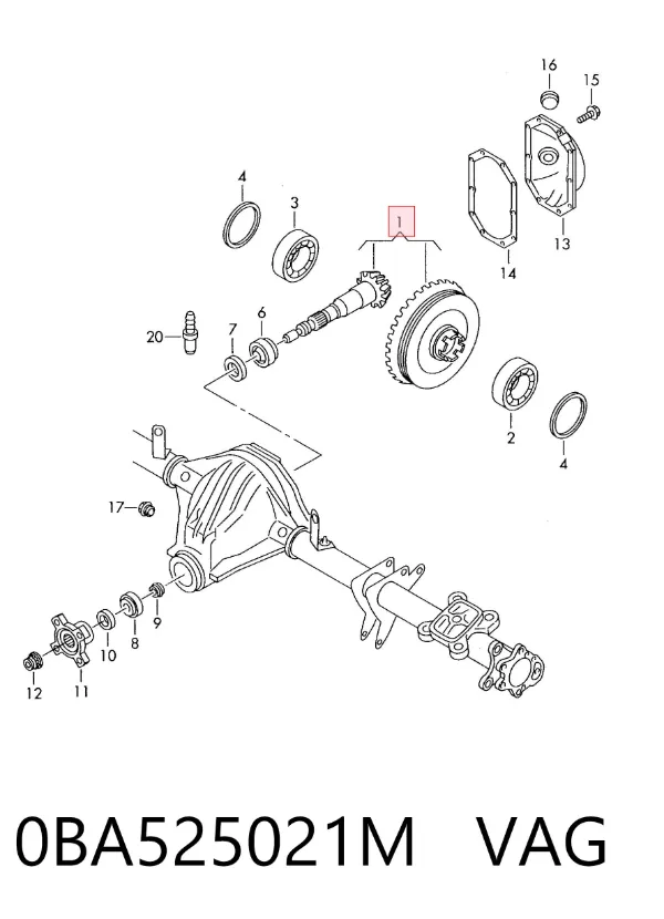  0BA525021M VAG