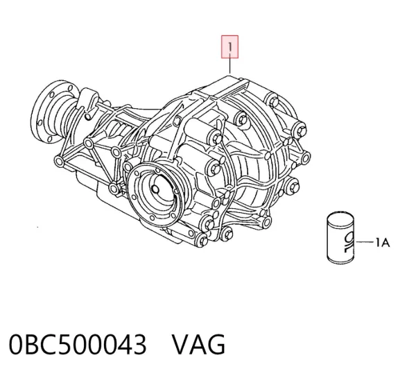  0BC500043 VAG