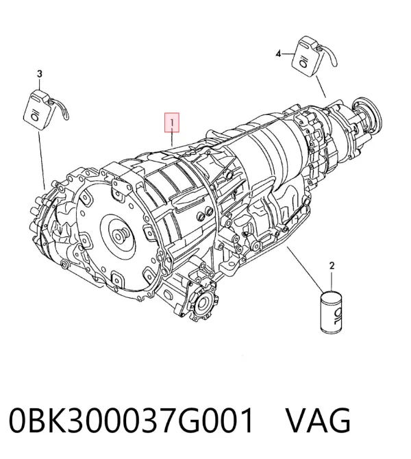 АКПП 0BK300037G001 VAG