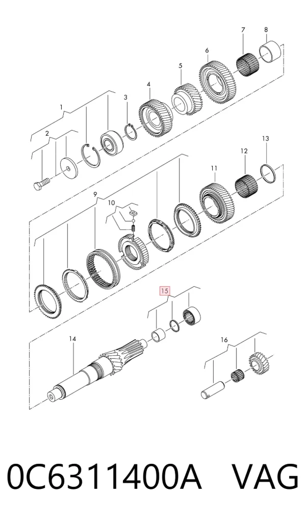  0C6311400A VAG