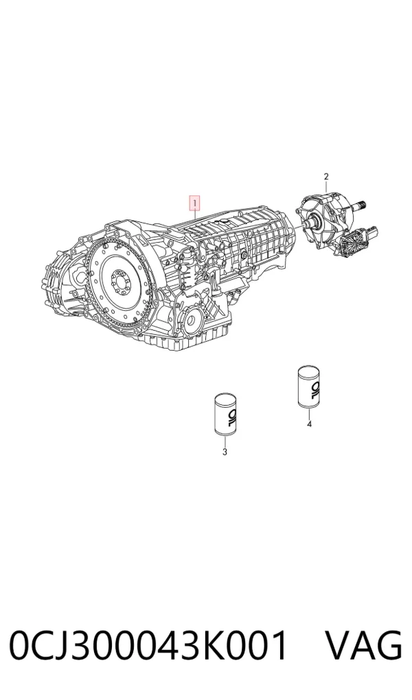 АКПП 0CJ300043K001 VAG