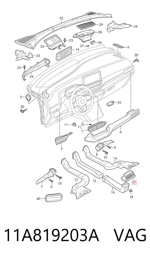  11A819203A VAG