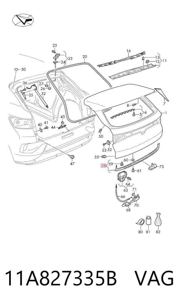  11A827335B VAG