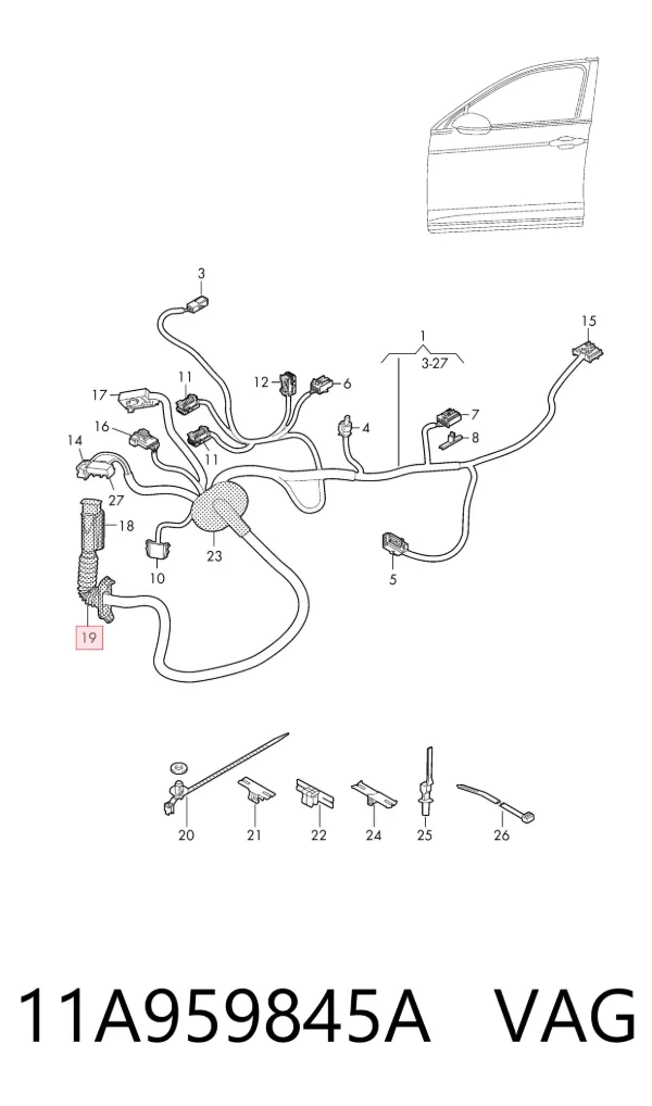  11A959845A VAG