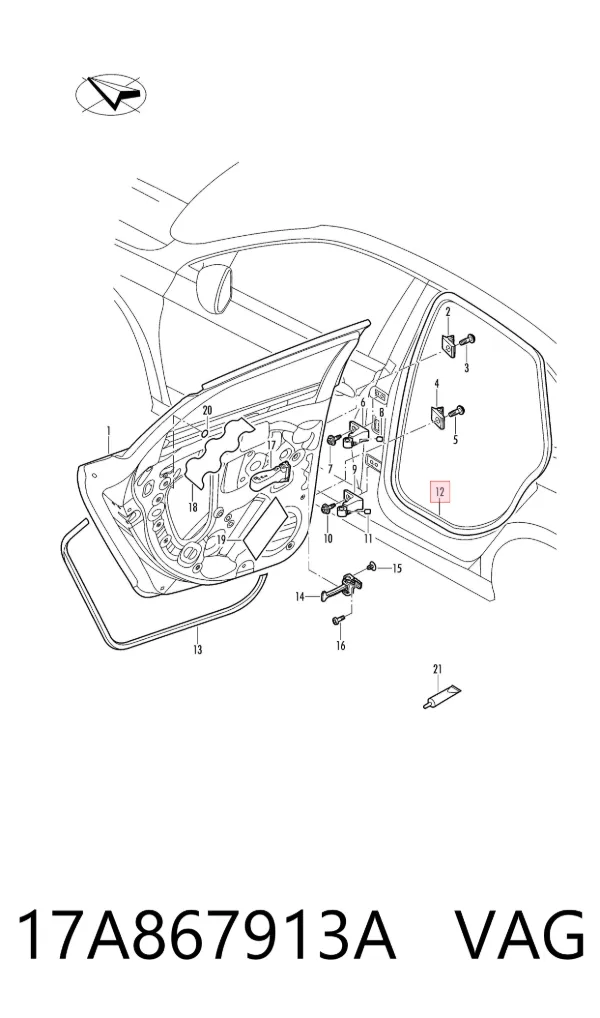  17A867913A VAG